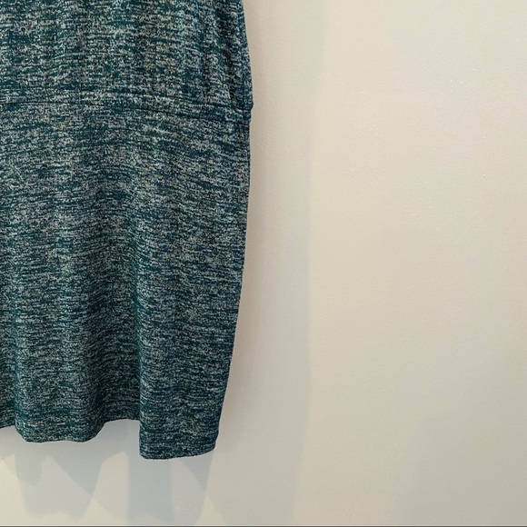 LOU & GREY Blouson Space Dye Mini Dress Sleeveless Medium - Picture 4 of 7